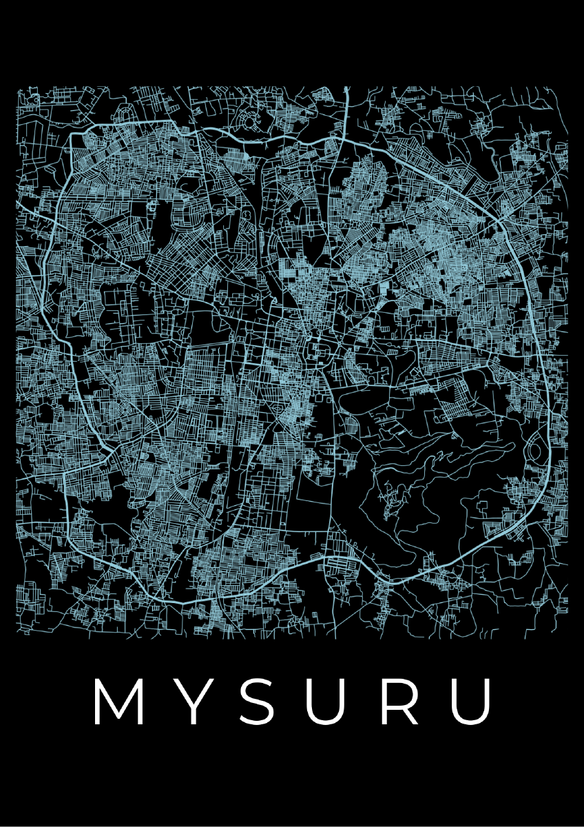 Maps of Mysore